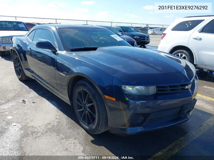 2014 Chevrolet Camaro 1Ls VIN: 2G1FE1E3XE9276292 Lot: 40378711