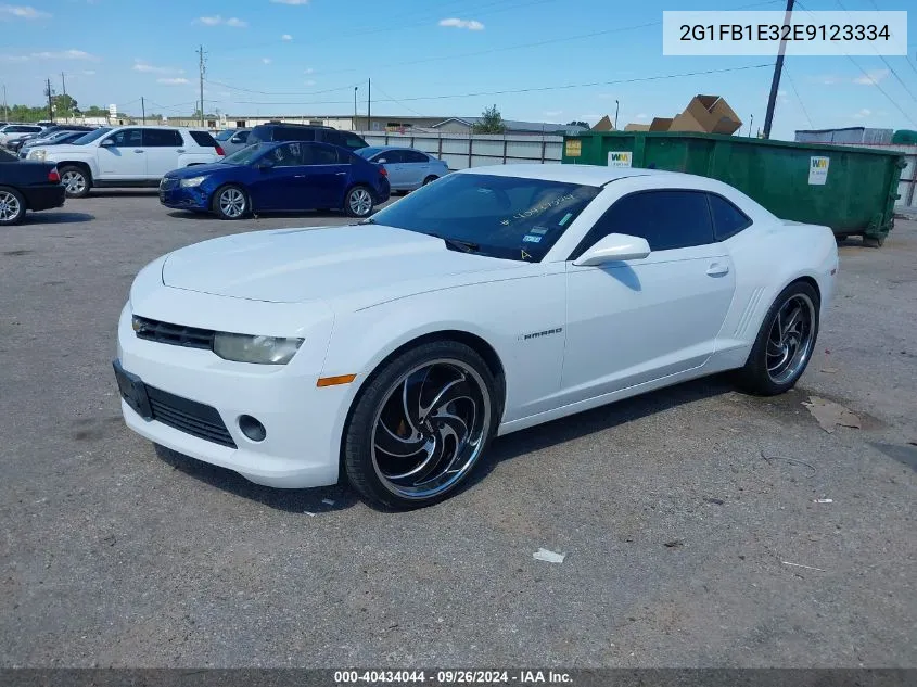 2014 Chevrolet Camaro 1Lt VIN: 2G1FB1E32E9123334 Lot: 40434044