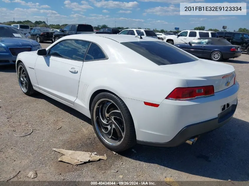 2014 Chevrolet Camaro 1Lt VIN: 2G1FB1E32E9123334 Lot: 40434044