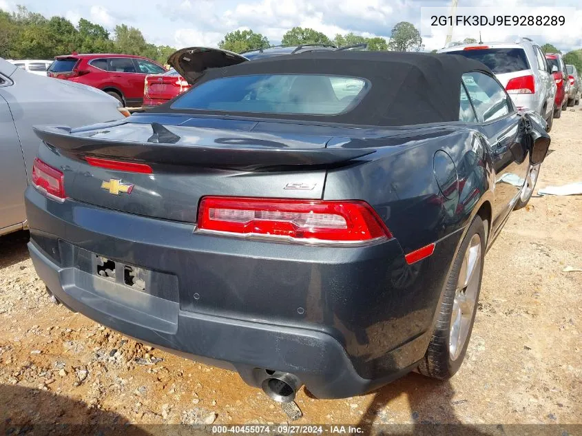 2G1FK3DJ9E9288289 2014 Chevrolet Camaro 2Ss