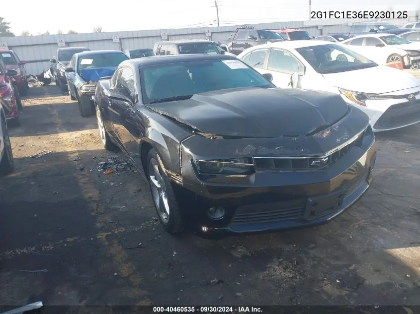 2014 Chevrolet Camaro Lt VIN: 2G1FC1E36E9230125 Lot: 40460535