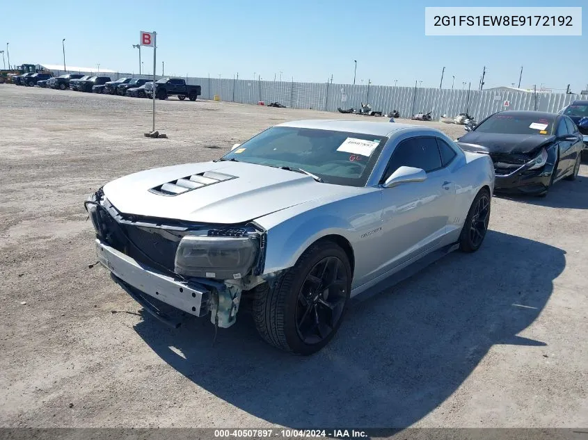 2G1FS1EW8E9172192 2014 Chevrolet Camaro 1Ss