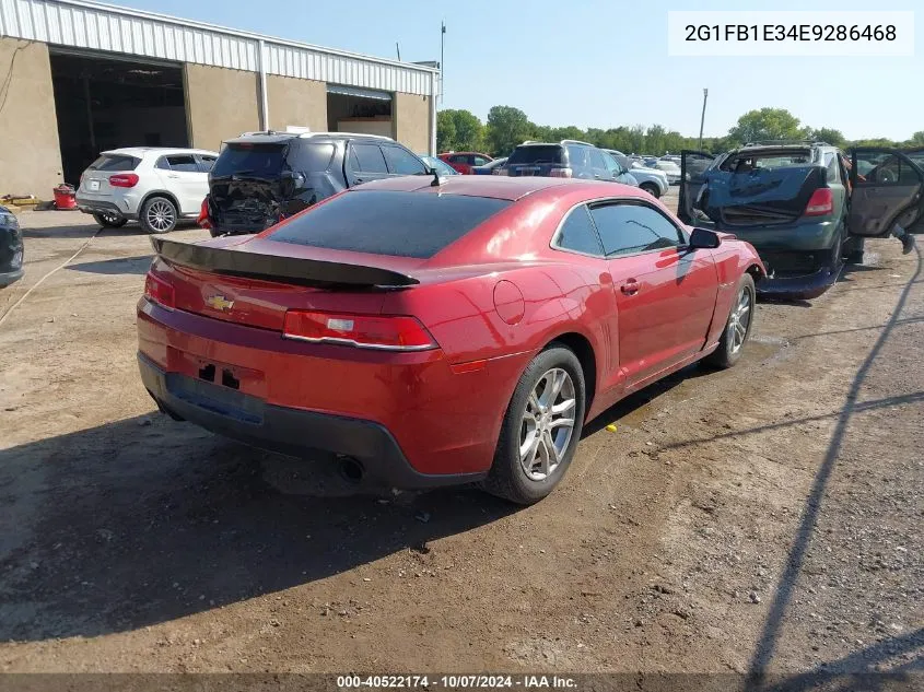 2014 Chevrolet Camaro 1Lt VIN: 2G1FB1E34E9286468 Lot: 40522174