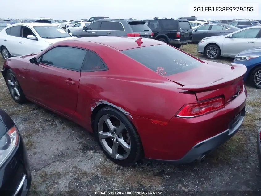 2014 Chevrolet Camaro Lt VIN: 2G1FB1E38E9279555 Lot: 40532120