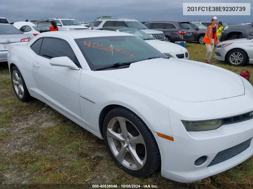 2014 Chevrolet Camaro Lt VIN: 2G1FC1E38E9230739 Lot: 40539046