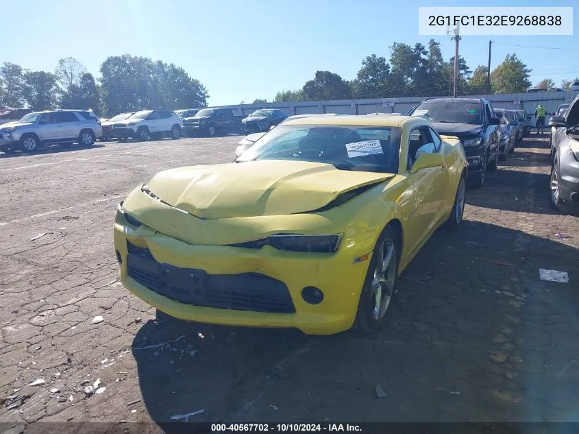 2014 Chevrolet Camaro 2Lt VIN: 2G1FC1E32E9268838 Lot: 40567702