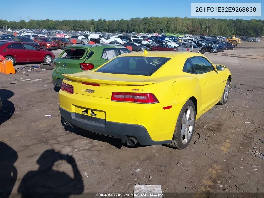 2G1FC1E32E9268838 2014 Chevrolet Camaro 2Lt