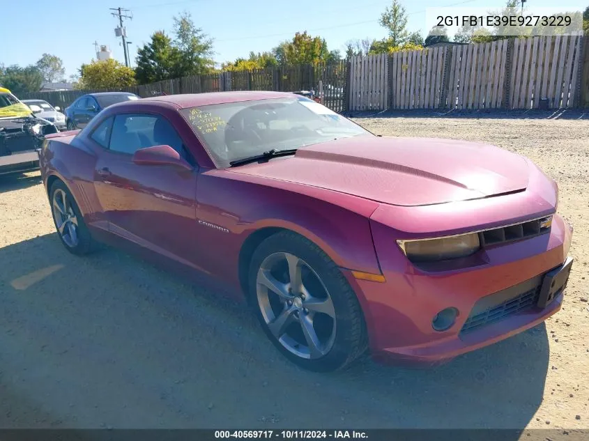 2G1FB1E39E9273229 2014 Chevrolet Camaro 1Lt