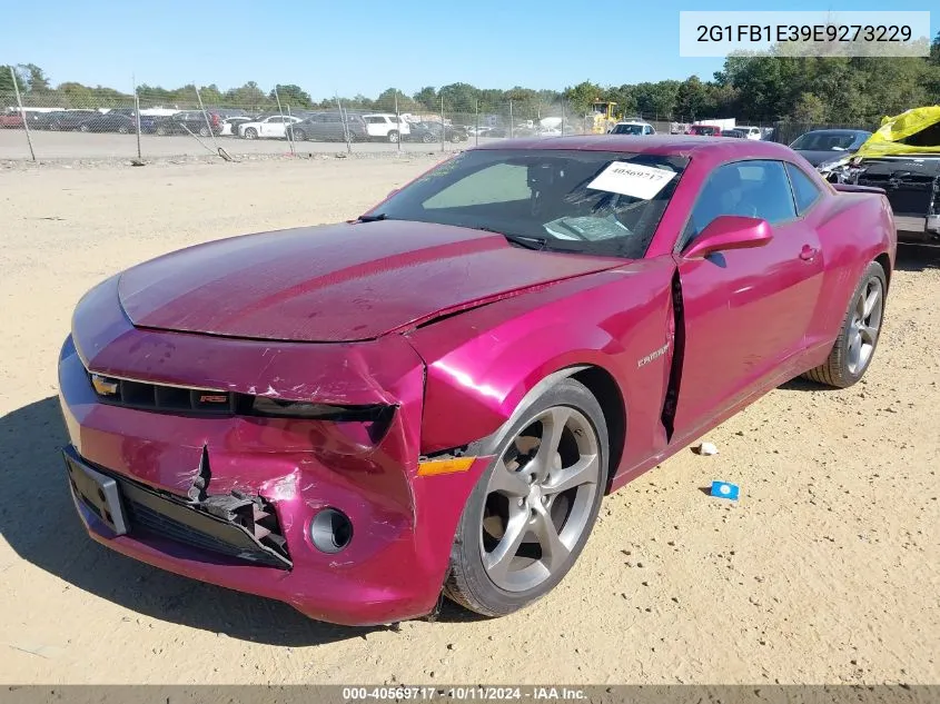 2G1FB1E39E9273229 2014 Chevrolet Camaro 1Lt