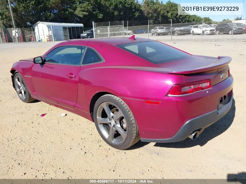 2014 Chevrolet Camaro 1Lt VIN: 2G1FB1E39E9273229 Lot: 40569717