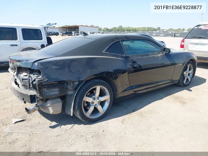 2014 Chevrolet Camaro 1Lt VIN: 2G1FB1E36E9228877 Lot: 40581212