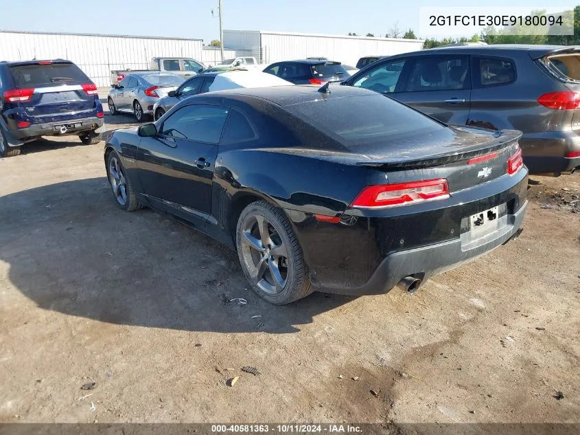 2G1FC1E30E9180094 2014 Chevrolet Camaro 2Lt