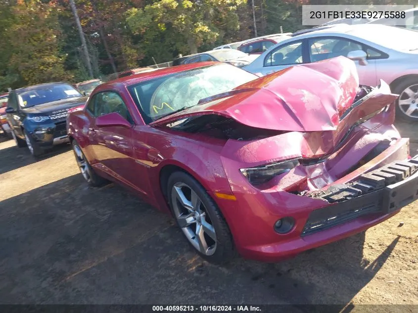 2014 Chevrolet Camaro 1Lt VIN: 2G1FB1E33E9275588 Lot: 40595213