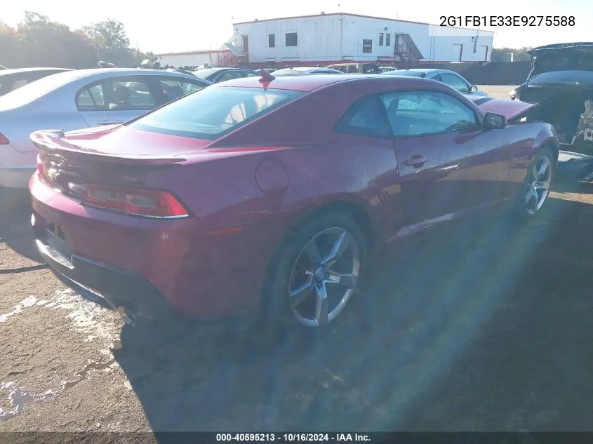 2014 Chevrolet Camaro 1Lt VIN: 2G1FB1E33E9275588 Lot: 40595213