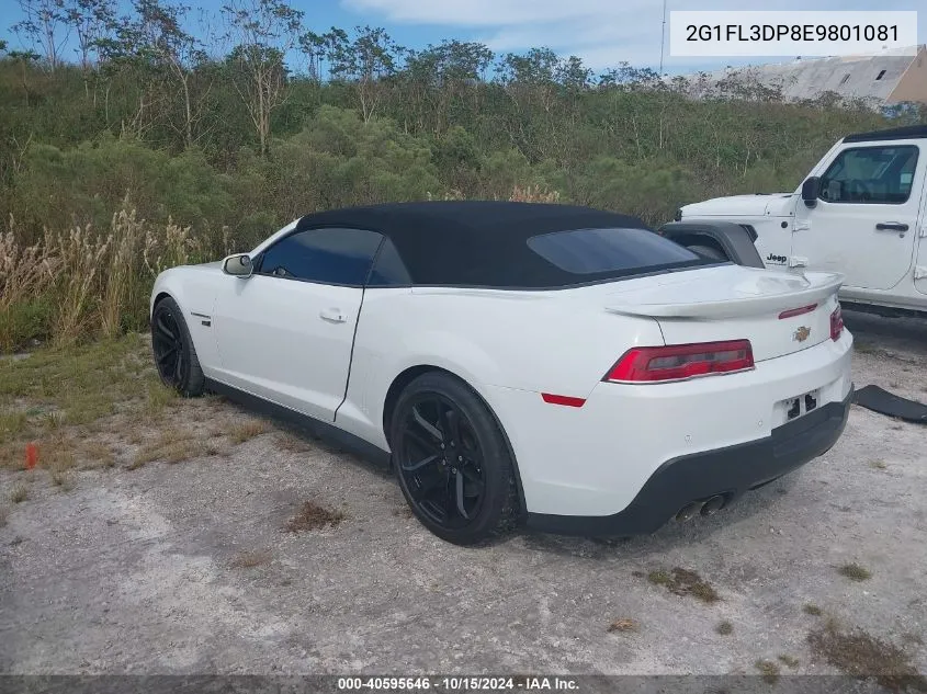 2G1FL3DP8E9801081 2014 Chevrolet Camaro Zl1