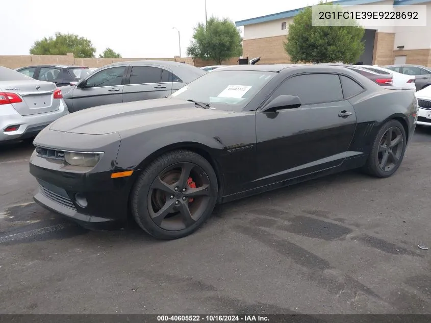 2014 Chevrolet Camaro 2Lt VIN: 2G1FC1E39E9228692 Lot: 40605522