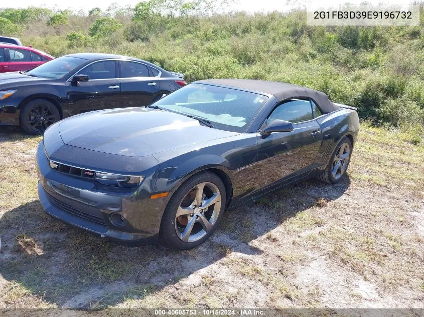 2G1FB3D39E9196732 2014 Chevrolet Camaro 1Lt