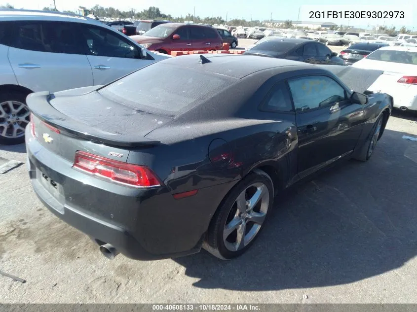 2G1FB1E30E9302973 2014 Chevrolet Camaro 1Lt