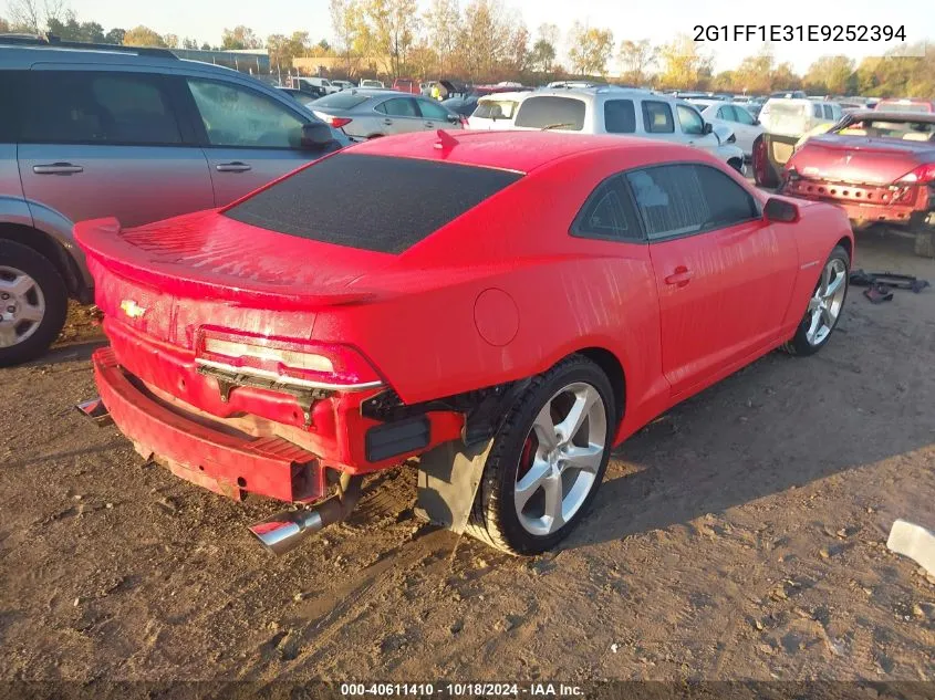 2G1FF1E31E9252394 2014 Chevrolet Camaro 1Lt