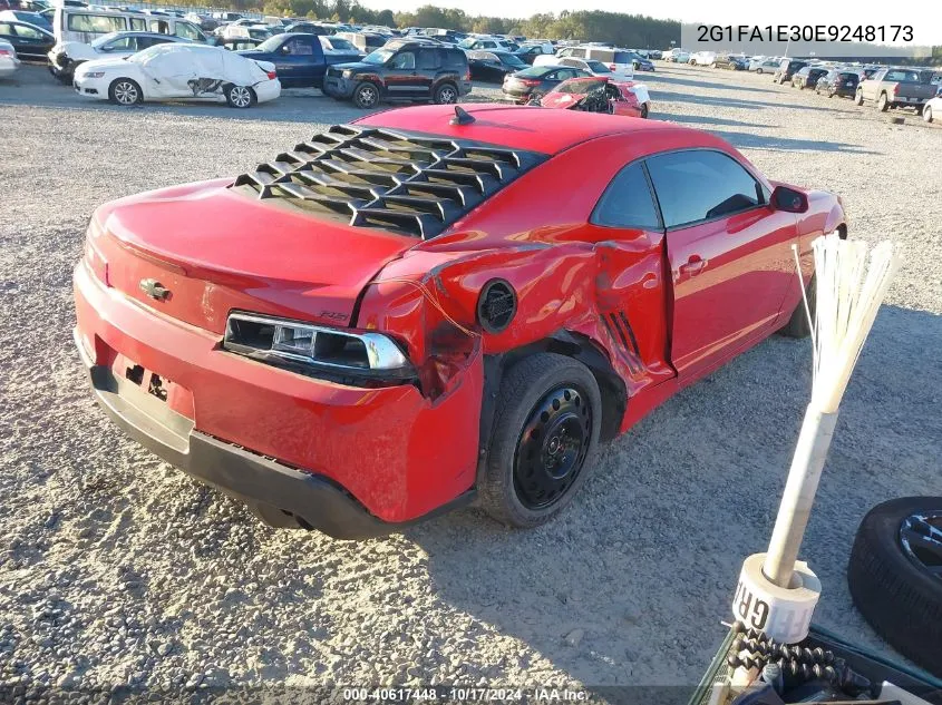 2G1FA1E30E9248173 2014 Chevrolet Camaro Ls