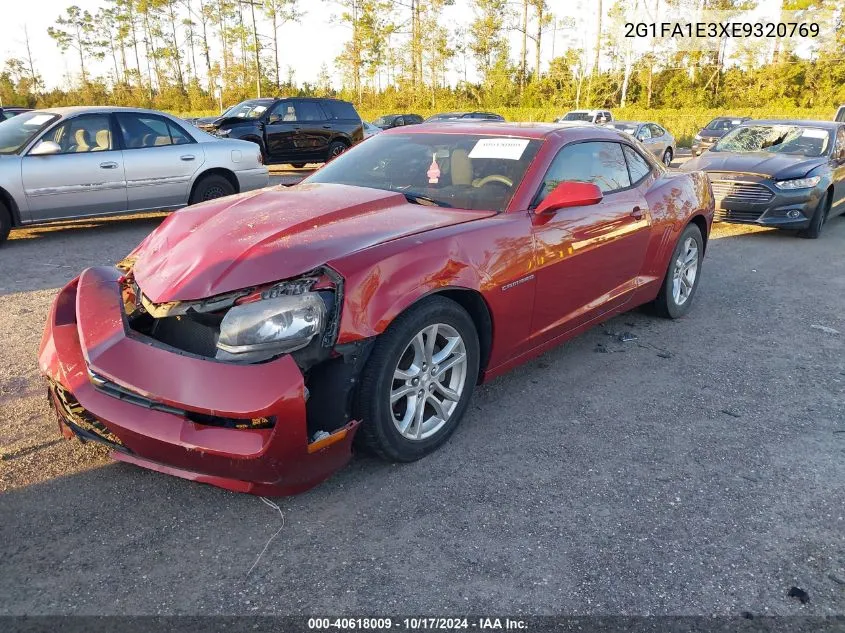 2014 Chevrolet Camaro 2Ls VIN: 2G1FA1E3XE9320769 Lot: 40618009