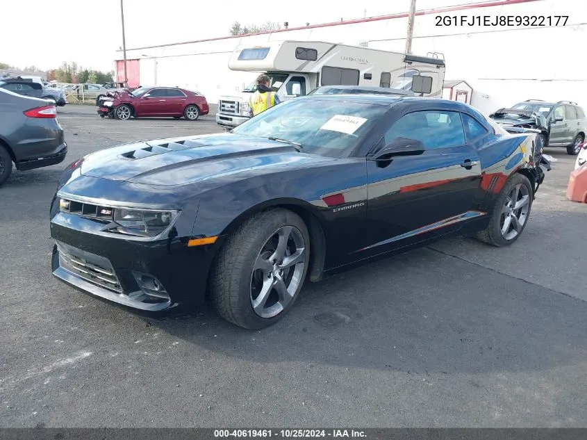 2014 Chevrolet Camaro 1Ss VIN: 2G1FJ1EJ8E9322177 Lot: 40619461