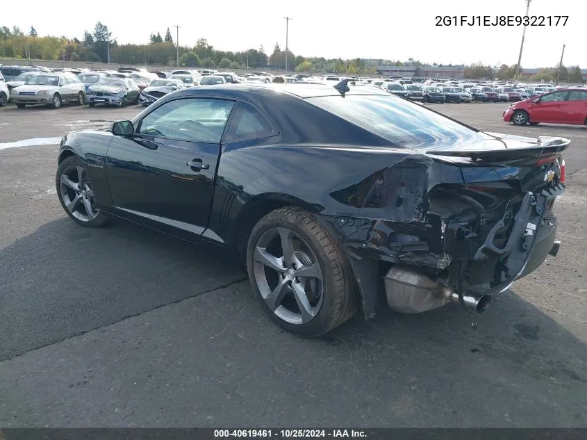 2G1FJ1EJ8E9322177 2014 Chevrolet Camaro 1Ss