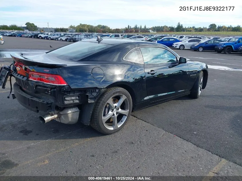 2014 Chevrolet Camaro 1Ss VIN: 2G1FJ1EJ8E9322177 Lot: 40619461