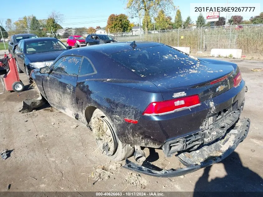 2014 Chevrolet Camaro Ls VIN: 2G1FA1E36E9267777 Lot: 40626663