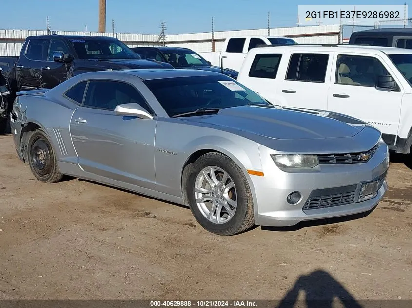 2G1FB1E37E9286982 2014 Chevrolet Camaro 1Lt