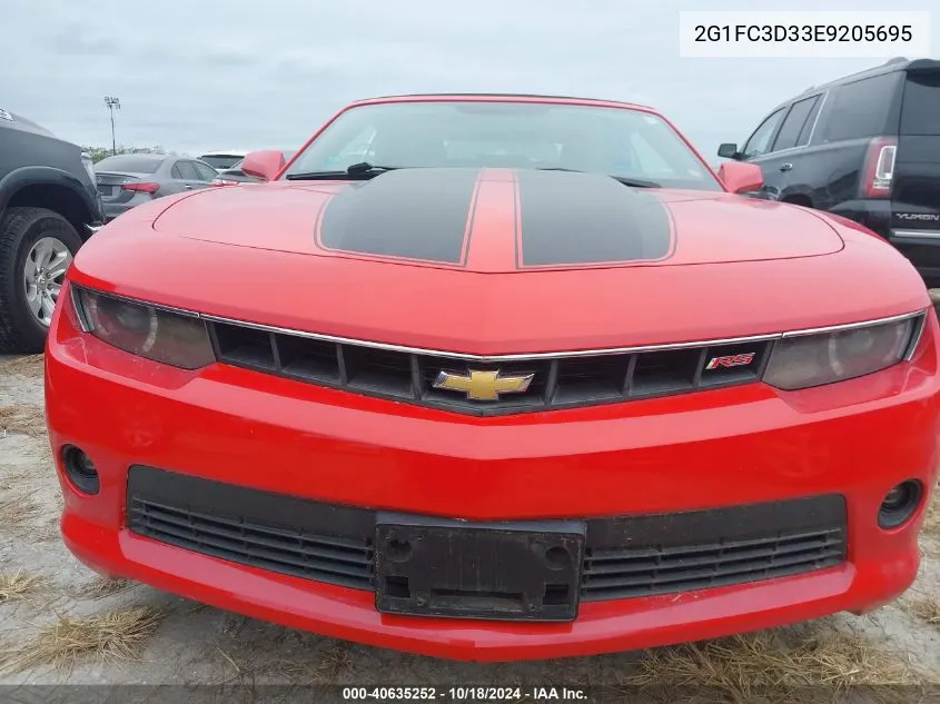 2G1FC3D33E9205695 2014 Chevrolet Camaro 2Lt