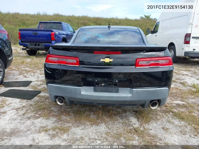 2G1FC1E32E9154130 2014 Chevrolet Camaro 2Lt