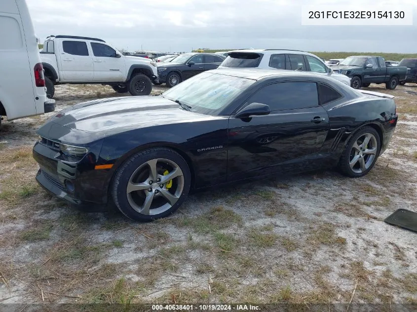 2G1FC1E32E9154130 2014 Chevrolet Camaro 2Lt