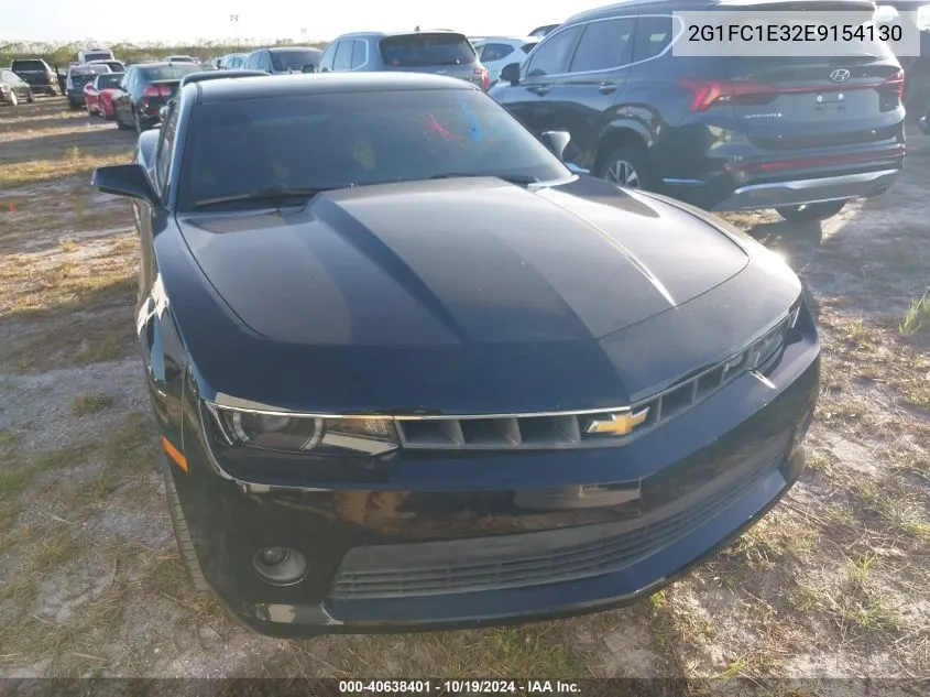 2014 Chevrolet Camaro 2Lt VIN: 2G1FC1E32E9154130 Lot: 40638401