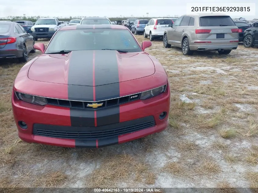 2G1FF1E36E9293815 2014 Chevrolet Camaro Lt