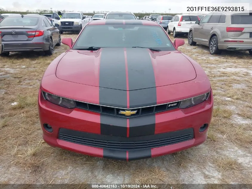 2G1FF1E36E9293815 2014 Chevrolet Camaro Lt