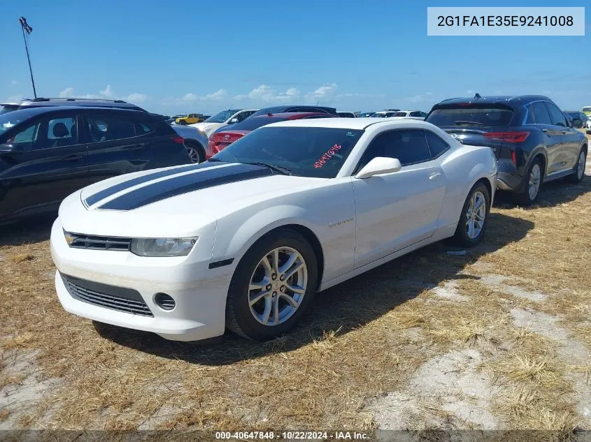 2014 Chevrolet Camaro 2Ls VIN: 2G1FA1E35E9241008 Lot: 40647848