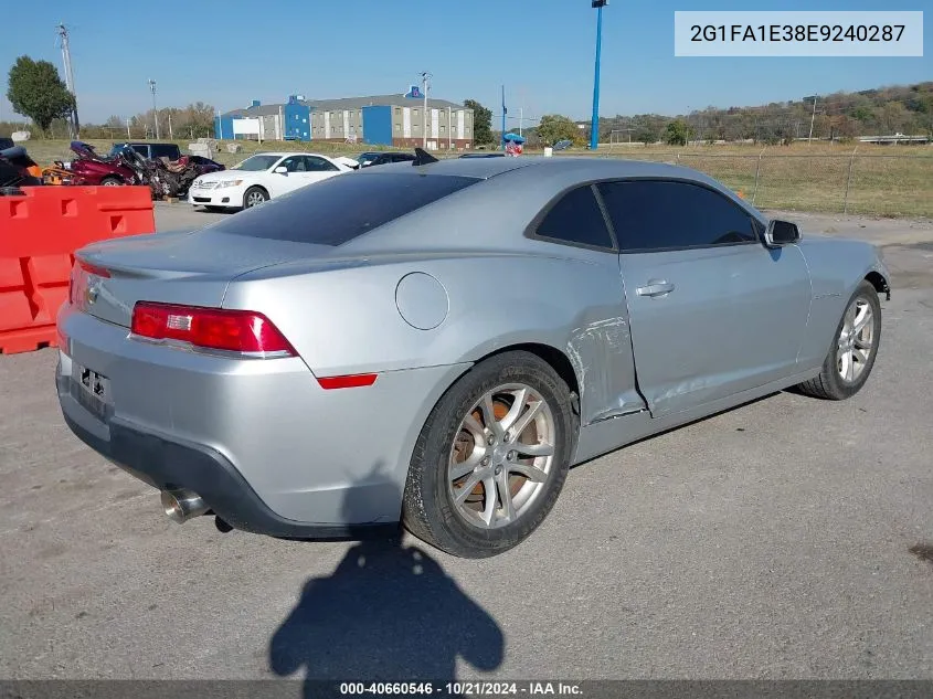 2G1FA1E38E9240287 2014 Chevrolet Camaro 2Ls