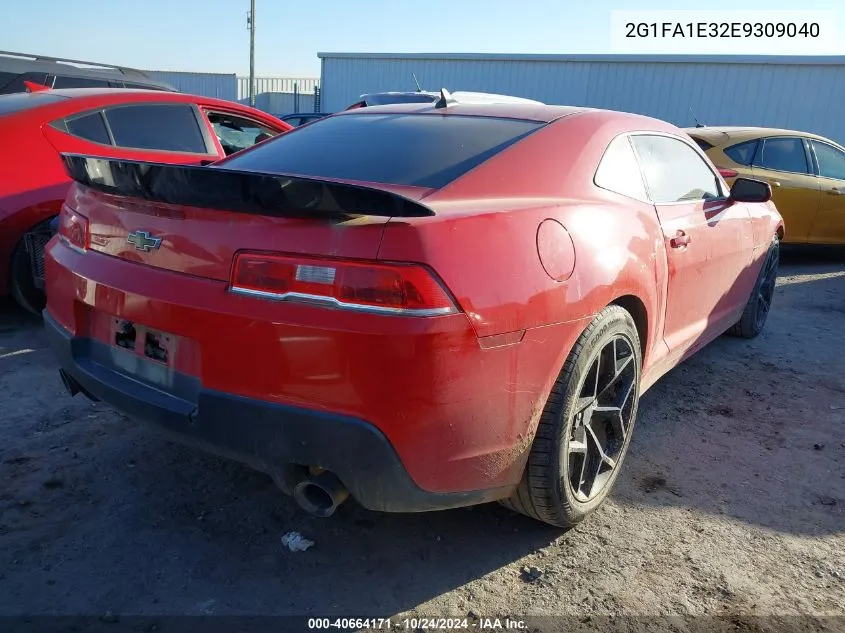 2014 Chevrolet Camaro Ls VIN: 2G1FA1E32E9309040 Lot: 40664171