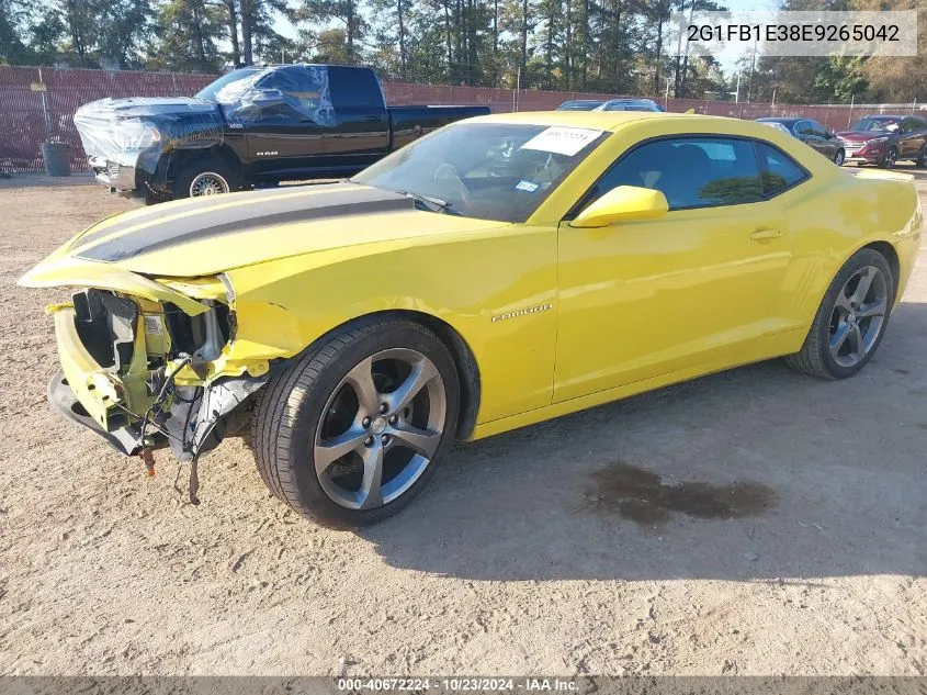 2014 Chevrolet Camaro 1Lt VIN: 2G1FB1E38E9265042 Lot: 40672224