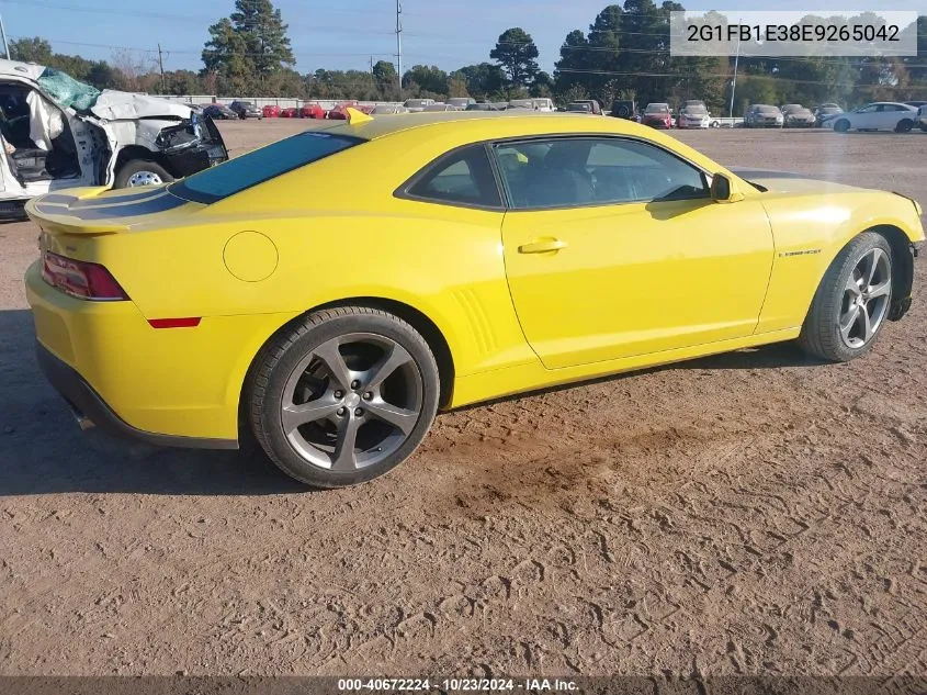 2014 Chevrolet Camaro 1Lt VIN: 2G1FB1E38E9265042 Lot: 40672224