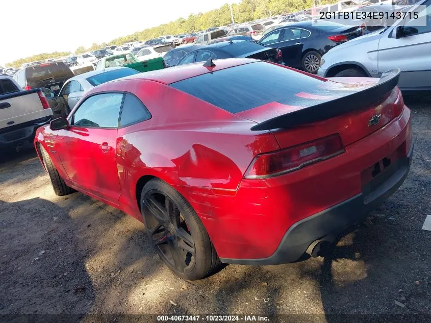 2G1FB1E34E9143715 2014 Chevrolet Camaro 1Lt