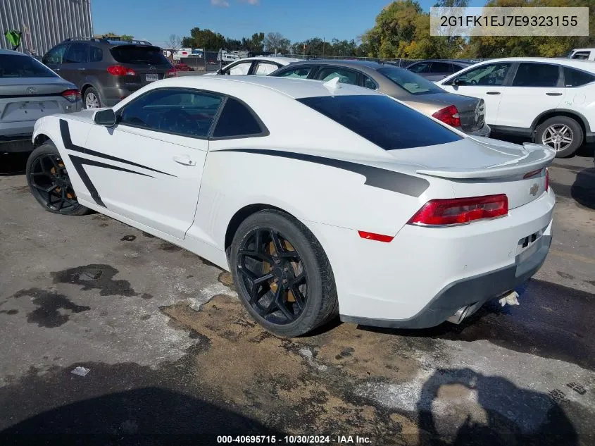 2014 Chevrolet Camaro 2Ss VIN: 2G1FK1EJ7E9323155 Lot: 40695715