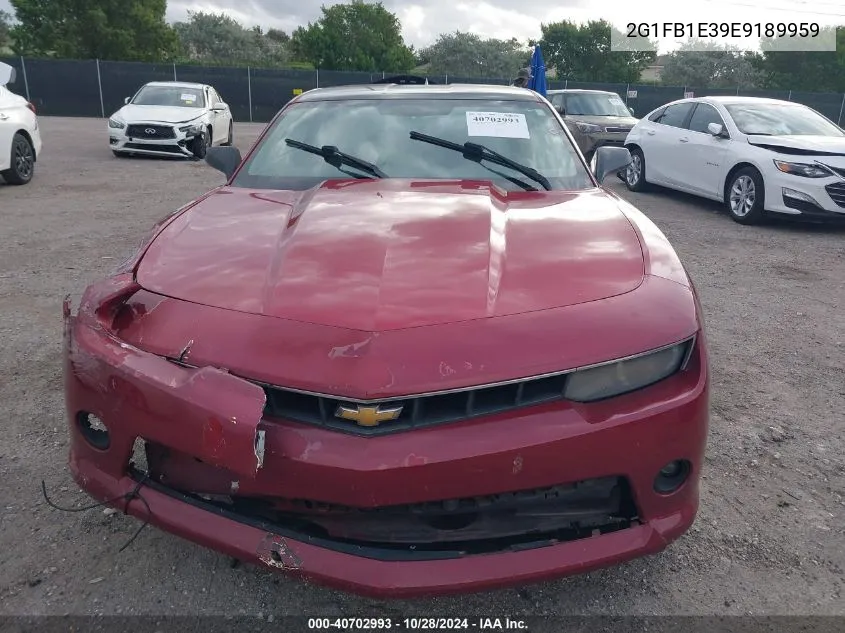 2G1FB1E39E9189959 2014 Chevrolet Camaro 1Lt