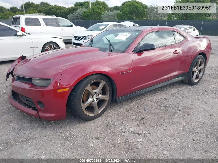 2G1FB1E39E9189959 2014 Chevrolet Camaro 1Lt