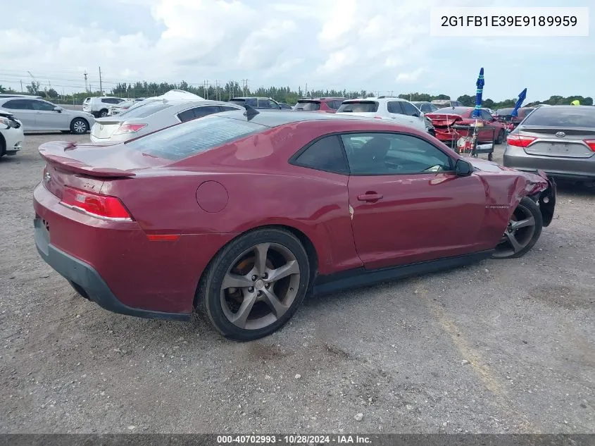 2G1FB1E39E9189959 2014 Chevrolet Camaro 1Lt