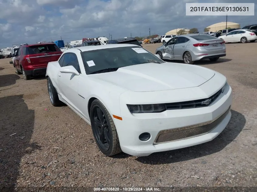 2014 Chevrolet Camaro 2Ls VIN: 2G1FA1E36E9130631 Lot: 40705820