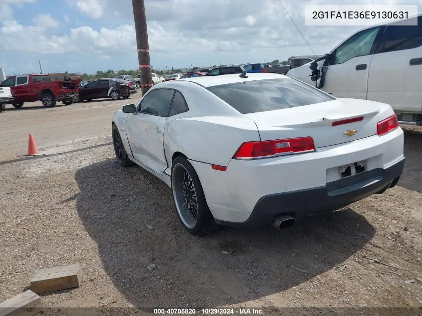 2014 Chevrolet Camaro 2Ls VIN: 2G1FA1E36E9130631 Lot: 40705820