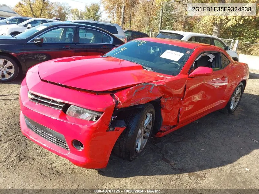 2014 Chevrolet Camaro 1Lt VIN: 2G1FB1E35E9324838 Lot: 40707125