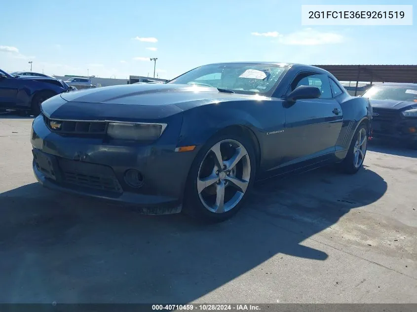 2014 Chevrolet Camaro 2Lt VIN: 2G1FC1E36E9261519 Lot: 40710459